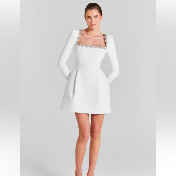 New Nadine Merabi Kimberly White Dress